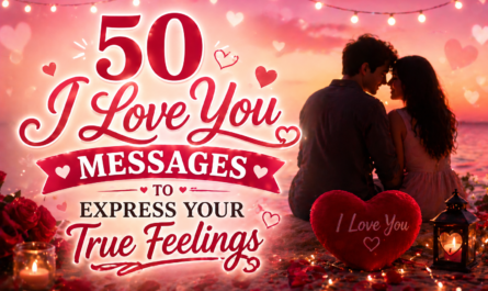 50 I Love You Messages to Express Your True Feelings