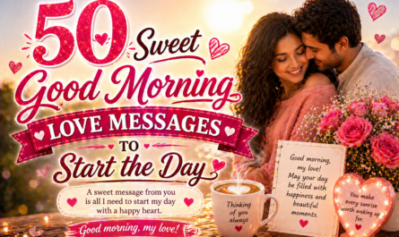 50 Sweet Good Morning Love Messages to Start the Day