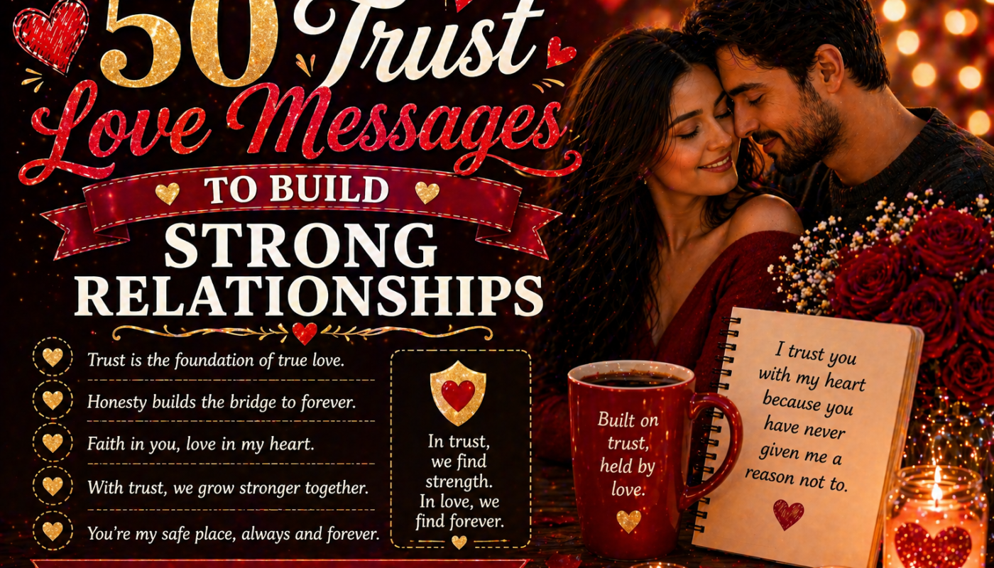 50 Trust Love Messages to Build Strong Relationships