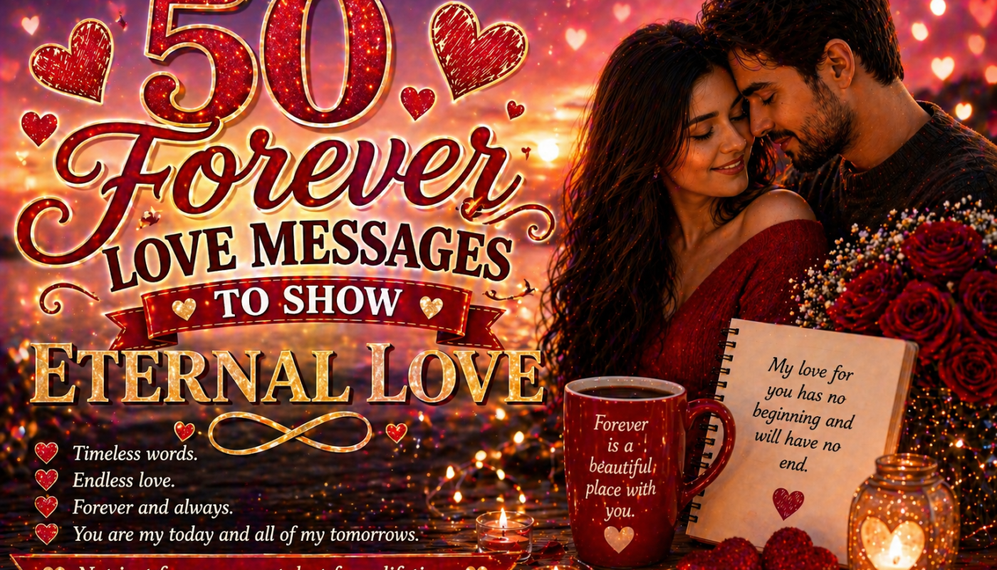 50 Forever Love Messages to Show Eternal Love