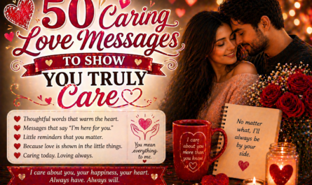 50 Caring Love Messages to Show You Truly Care