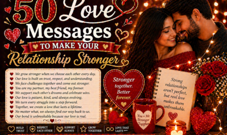 50 Love Messages to Make Your Relationship Stronger