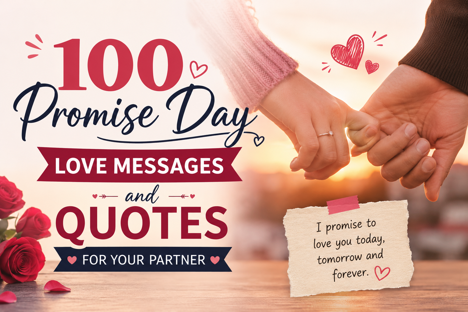 100 Promise Day Love Messages and Quotes for Your Partner