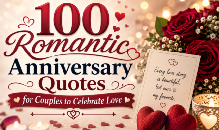 100 Romantic Anniversary Quotes for Couples to Celebrate Love