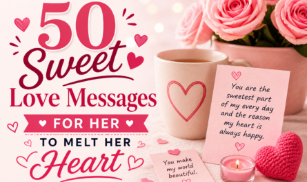 50 Sweet Love Messages for Her to Melt Her Heart