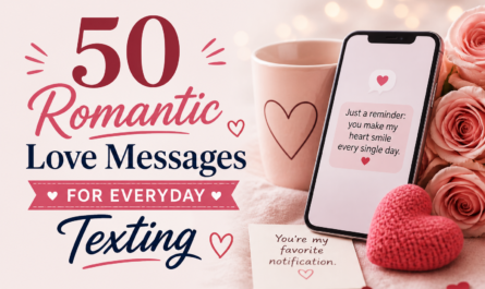 50 Romantic Love Messages for Everyday Texting