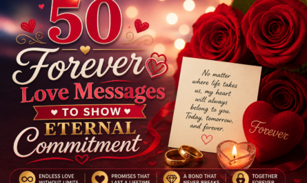 50 Forever Love Messages to Show Eternal Commitment