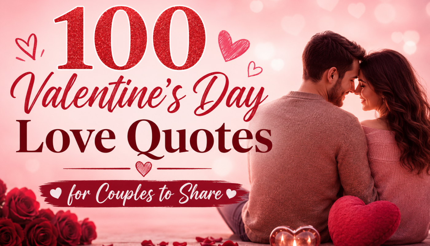 100 Valentine’s Day Love Quotes for Couples to Share