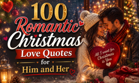 100 Romantic Christmas Love Quotes for Him and Her