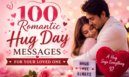 100 Romantic Hug Day Messages for Your Loved One