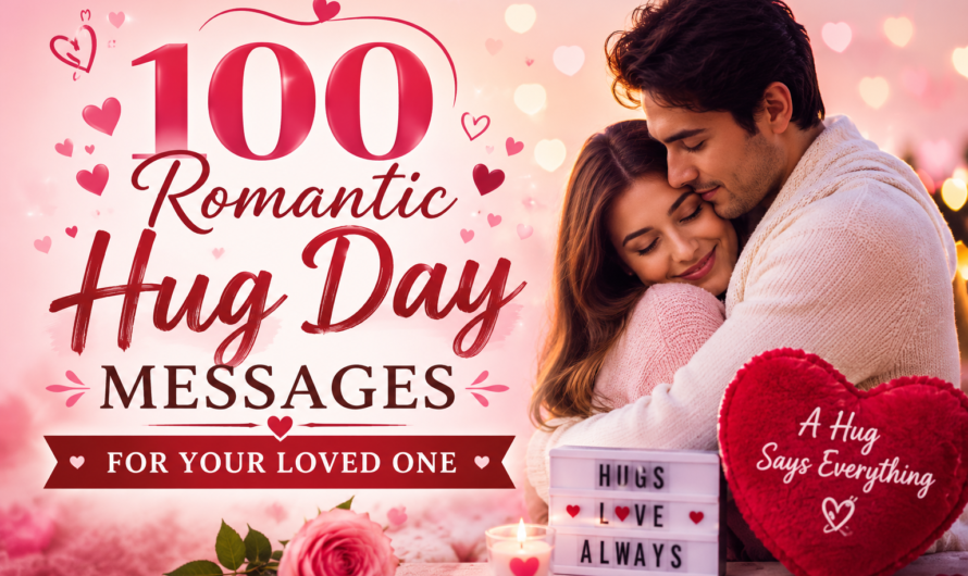 100 Romantic Hug Day Messages for Your Loved One