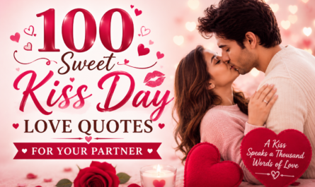 100 Sweet Kiss Day Love Quotes for Your Partner