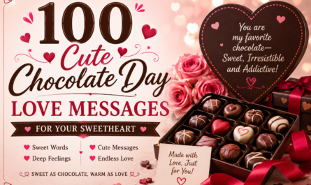 100 Cute Chocolate Day Love Messages for Your Sweetheart