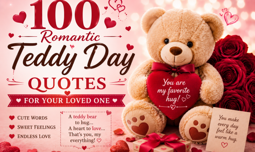 100 Romantic Teddy Day Quotes for Your Loved One