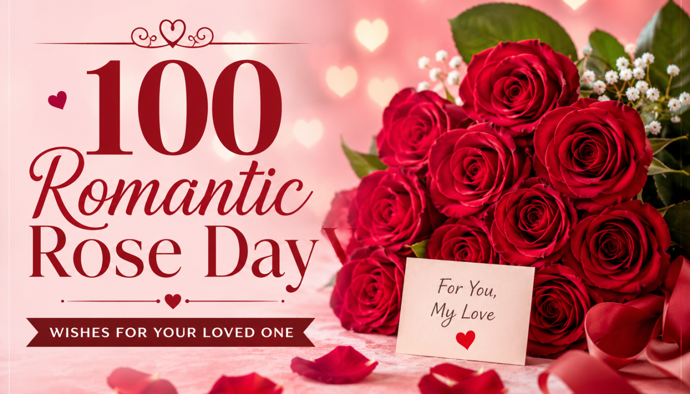 100 Romantic Rose Day Wishes for Your Loved One