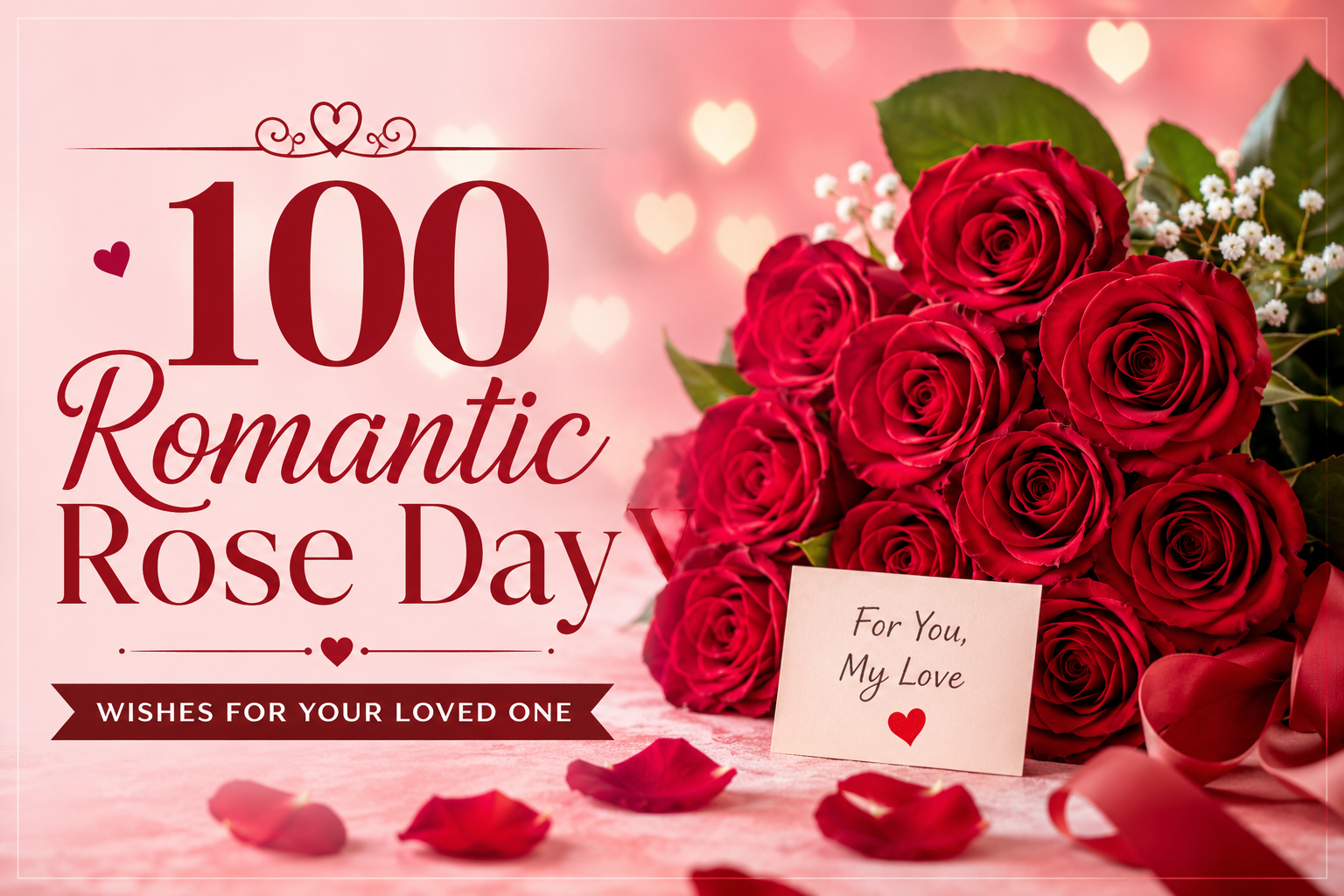 100 Romantic Rose Day Wishes for Your Loved One