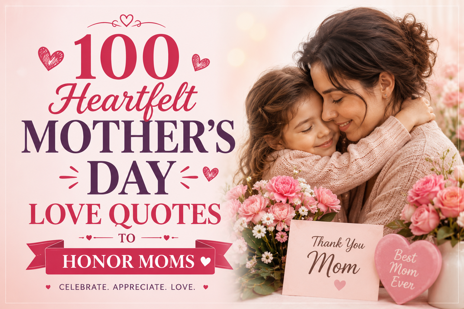 100 Heartfelt Mother’s Day Love Quotes to Honor Moms