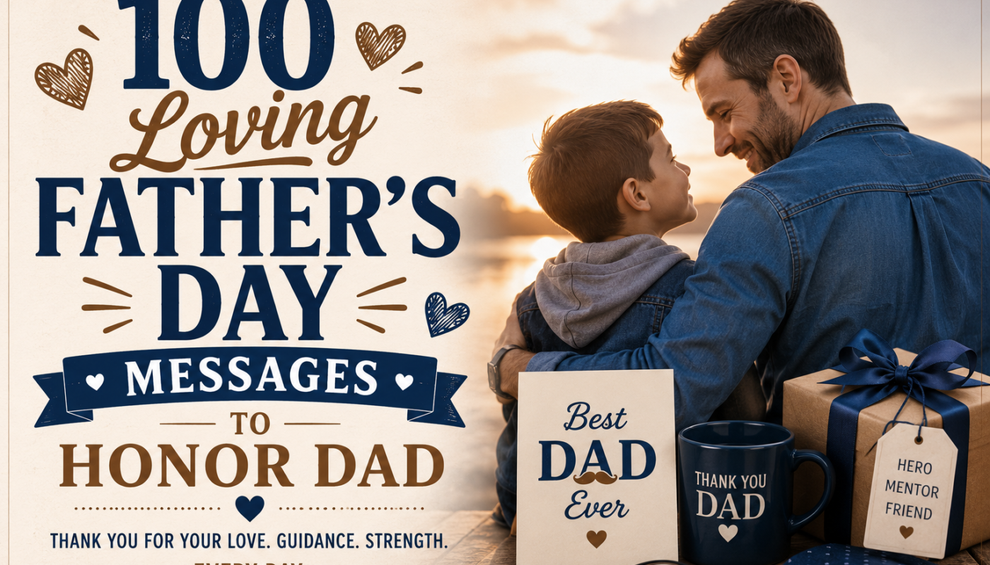 100 Loving Father’s Day Messages to Honor Dad