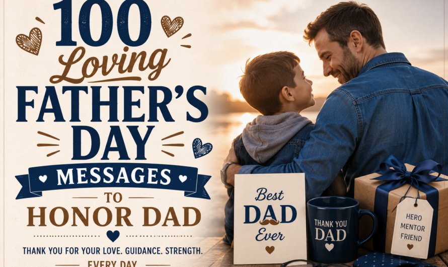 100 Loving Father’s Day Messages to Honor Dad
