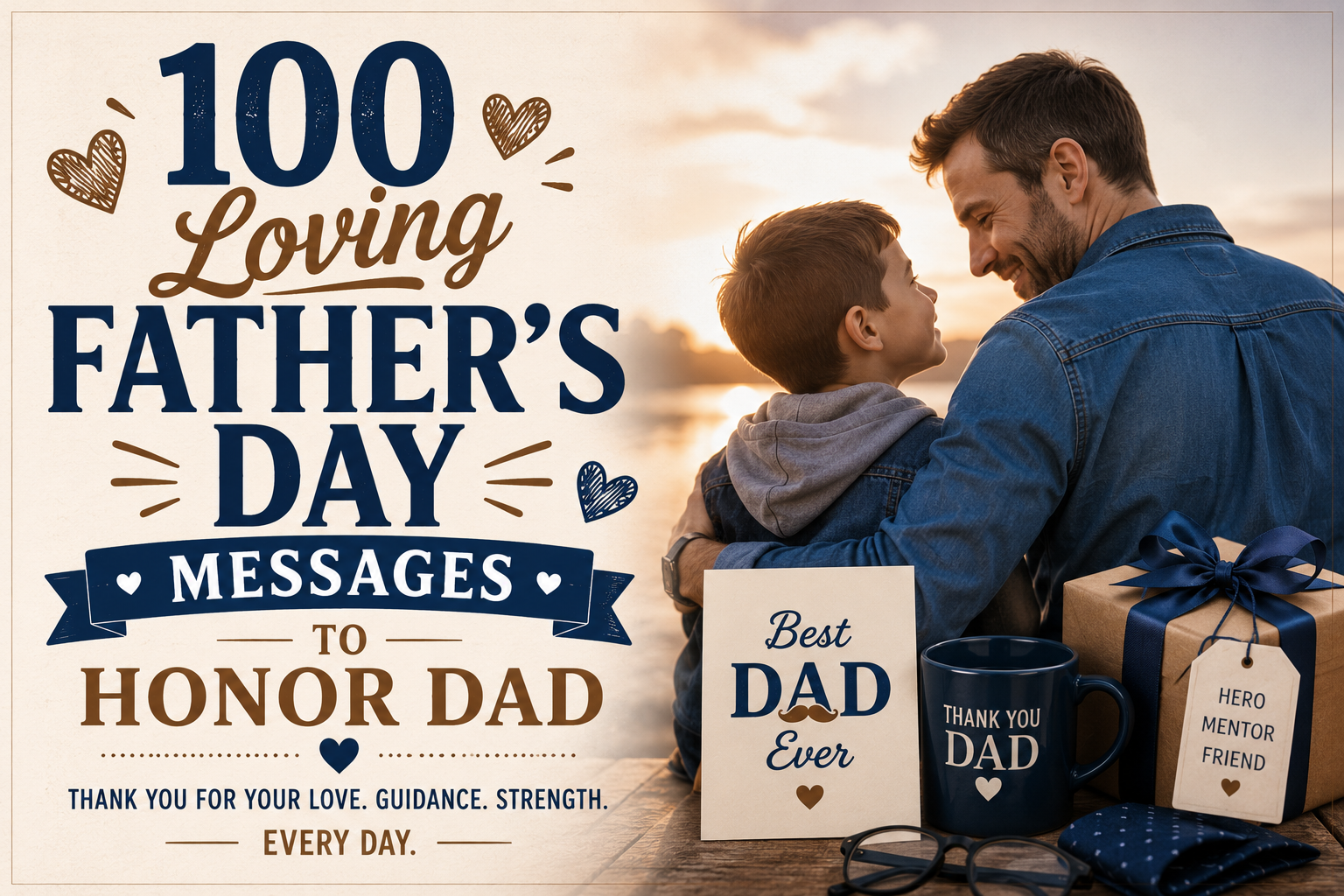 100 Loving Father’s Day Messages to Honor Dad