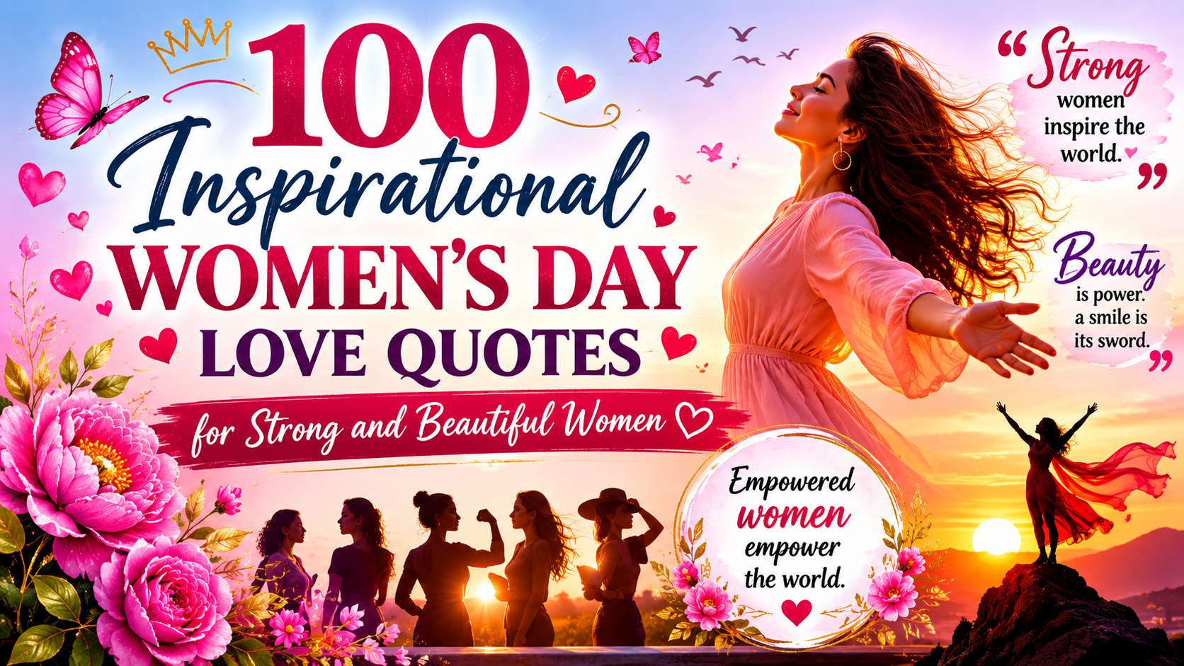100 Inspirational Women’s Day Love Quotes for Strong and Beautiful Women