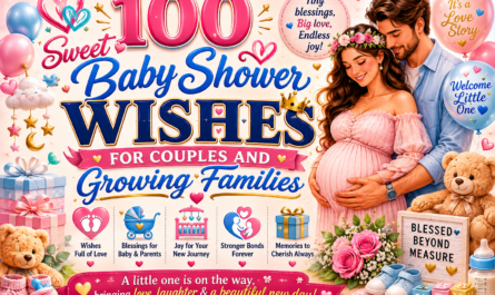 100 Sweet Baby Shower Wishes for Couples and Growing Families