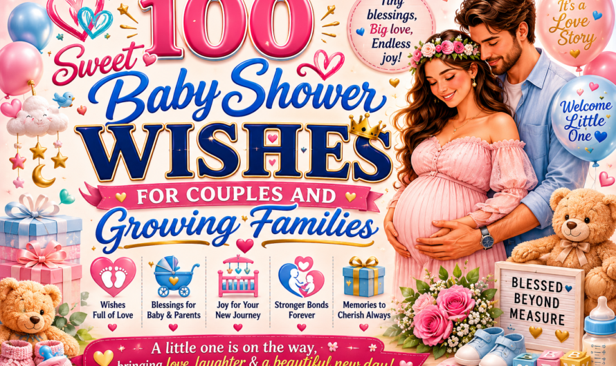 100 Sweet Baby Shower Wishes for Couples and Growing Families