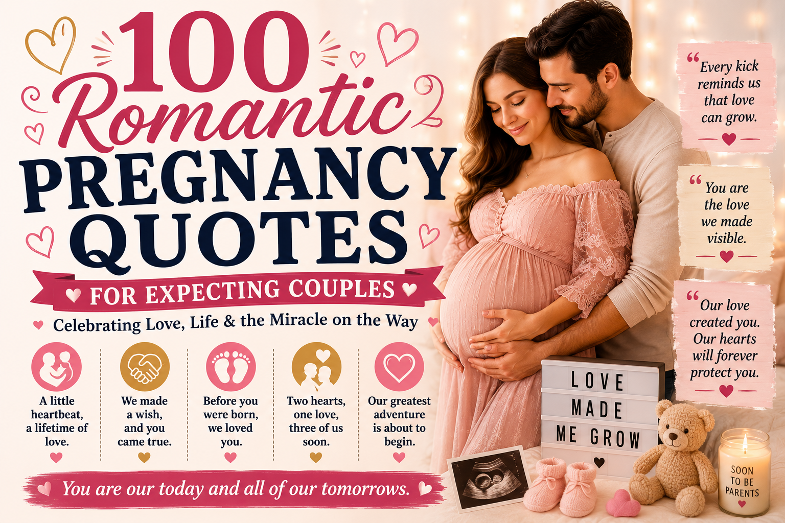 100 Romantic Pregnancy Quotes for Expecting Couples