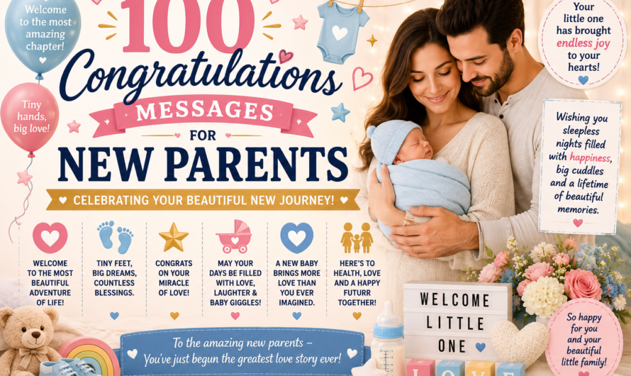 100 Congratulations Messages for New Parents
