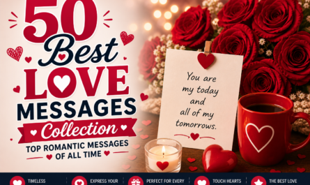 50 Best Love Messages Collection (Top Romantic Messages of All Time)