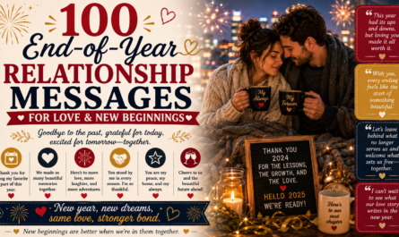 100 End-of-Year Relationship Messages for Love and New Beginnings