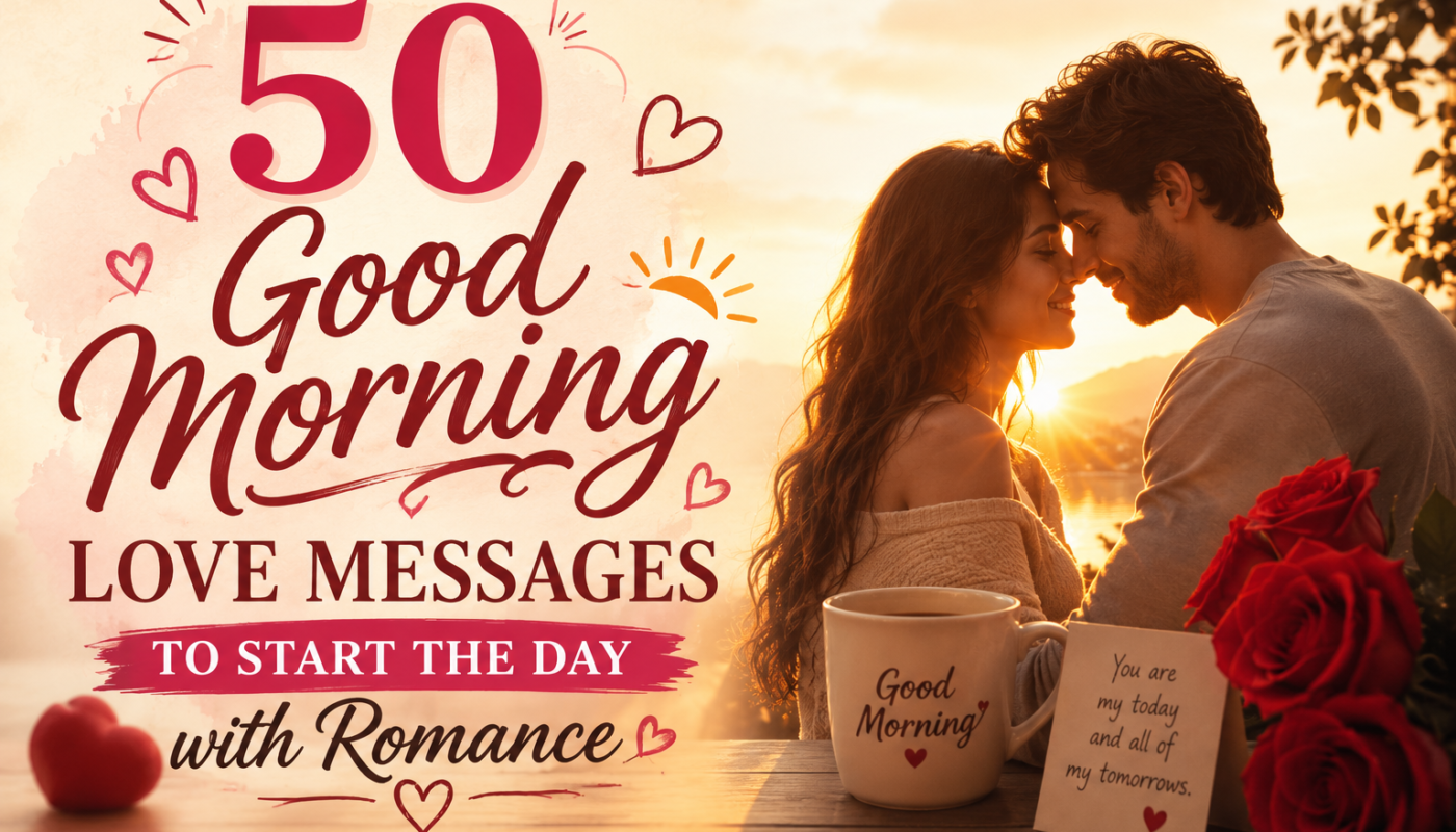 50 Good Morning Love Messages to Start the Day with Romance