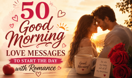 50 Good Morning Love Messages to Start the Day with Romance