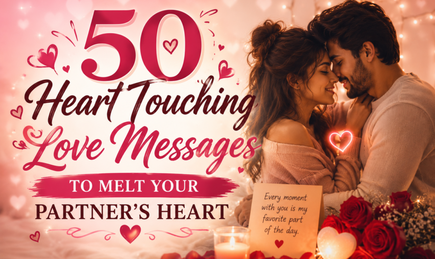 50 Heart Touching Love Messages to Melt Your Partner’s Heart