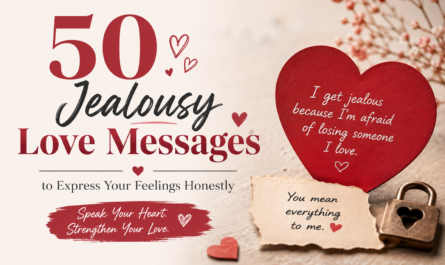 50 Jealousy Love Messages to Express Your Feelings Honestly
