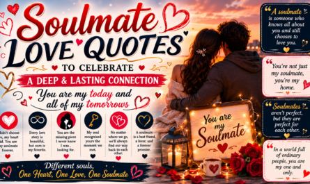 Soulmate Love Quotes to Celebrate a Deep and Lasting Connection