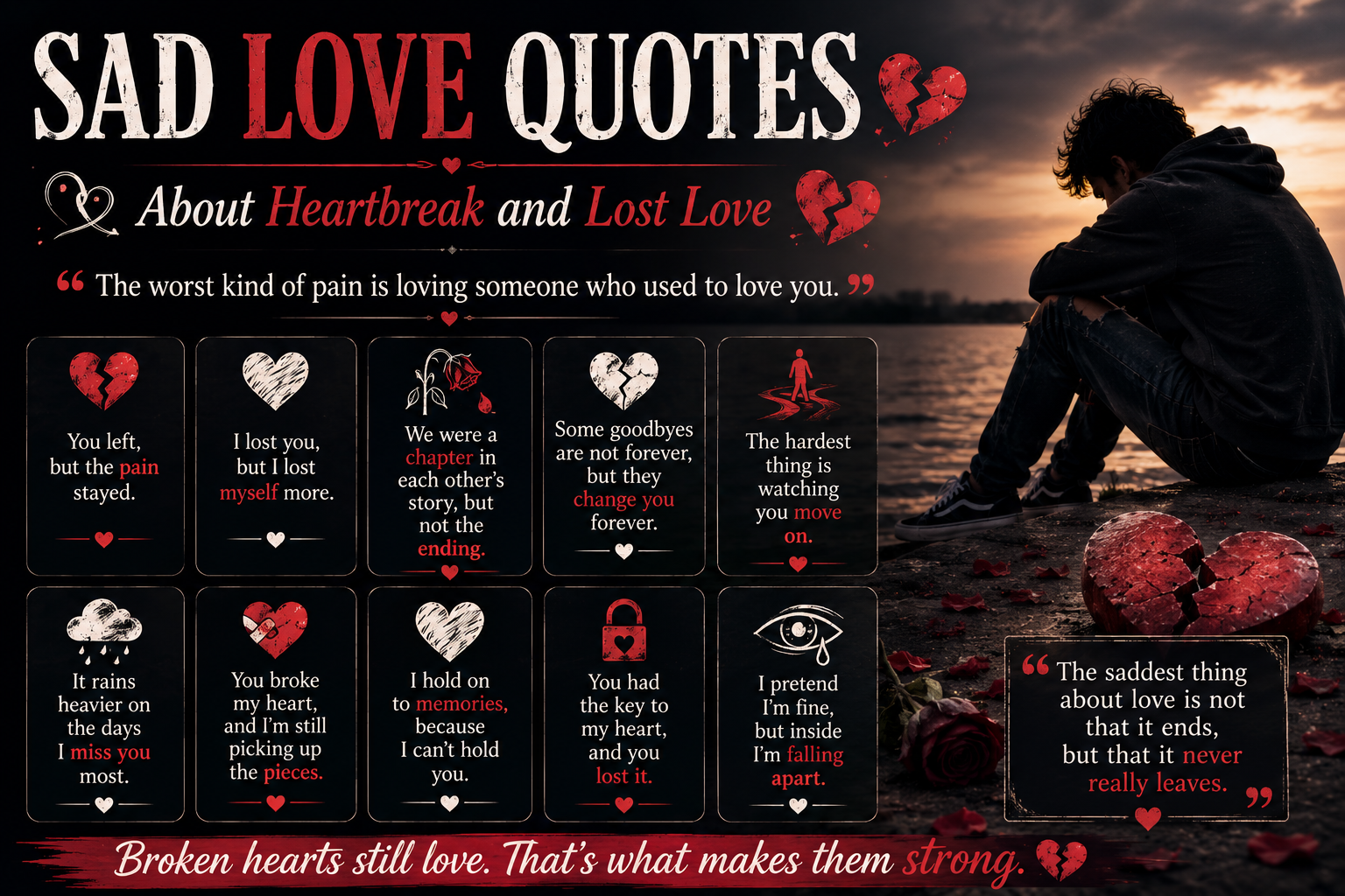 Sad Love Quotes About Heartbreak and Lost Love