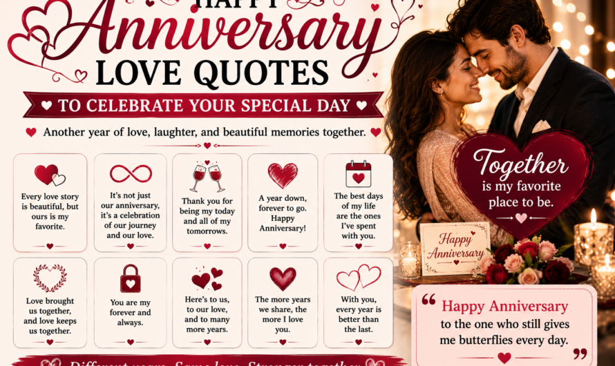 Anniversary Love Quotes to Celebrate Your Special Day