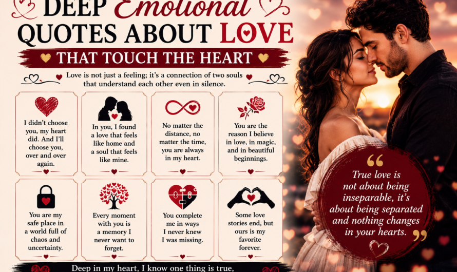 Deep Emotional Quotes About Love That Touch the Heart