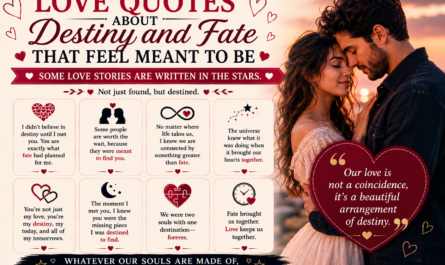 Love Quotes About Destiny and Fate That Feel Meant to Be