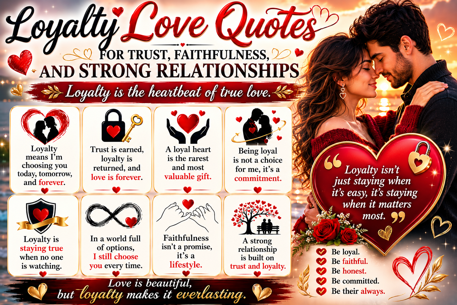 Loyalty Love Quotes for Trust, Faithfulness, and Strong Relationships