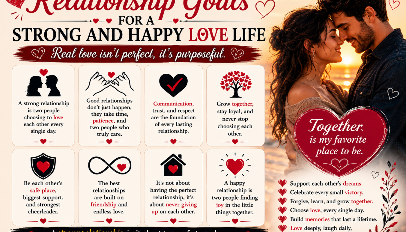 Relationship Goals Quotes for a Strong and Happy Love Life