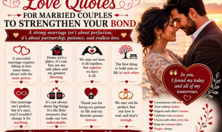 Love Quotes for Married Couples to Strengthen Your Bond