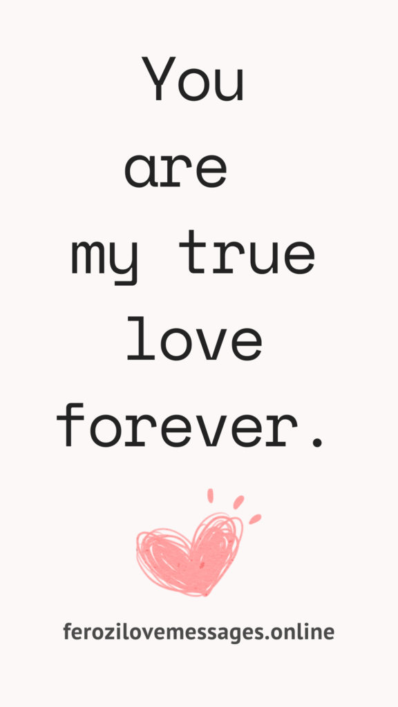 True Love Messages That Show Real Feelings