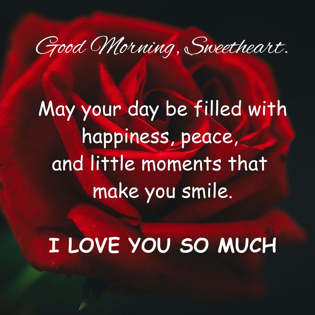 Good Morning Love Messages