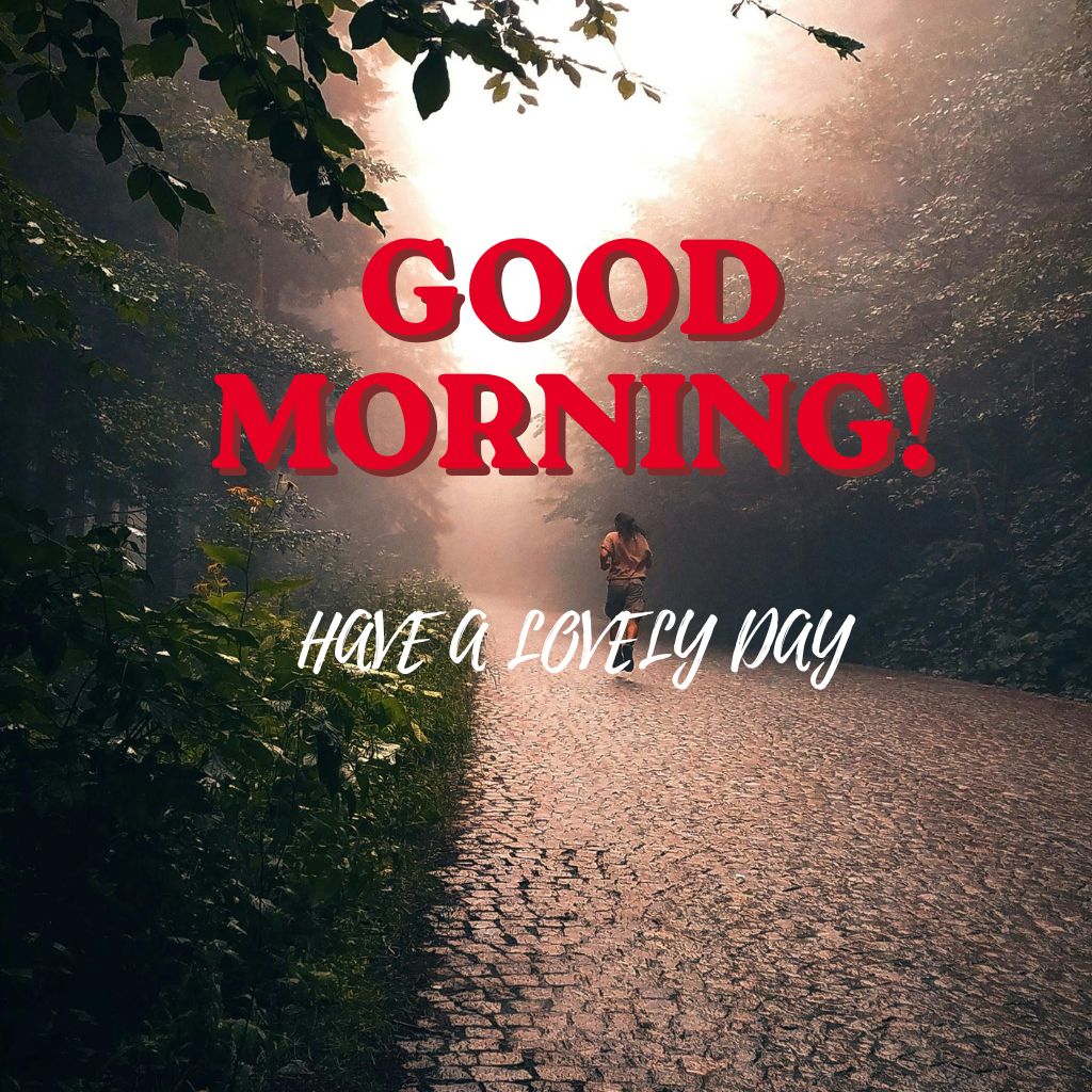 A collection of uplifting good morning quotes displayed on a serene background.